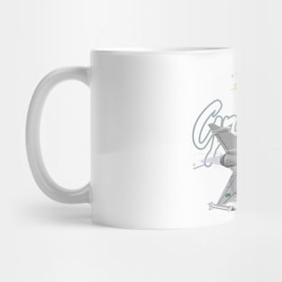 Cartoon fighter Mug